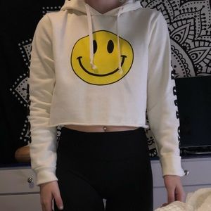 😃No Bad days cropped hoodie!😃